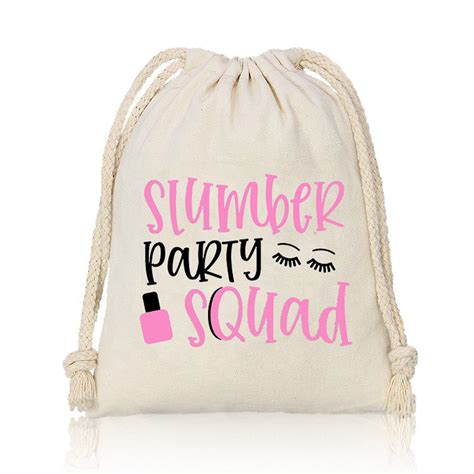 slumber party goodie bags|sleepover party bags.